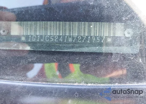 1998 Chevrolet Cavalier z USA, uszkodzony, nr VIN 1G1JC5241W7271957